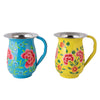 Hand Painted Water Jug "set of 2"